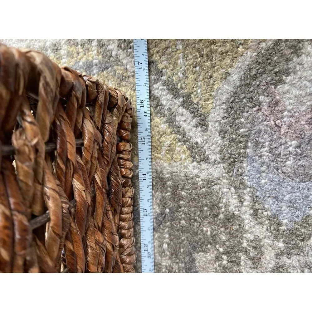 Target Abaca Dark Weaved Basket